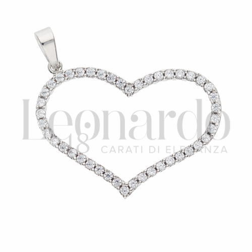 2° Misura con Zircone bianco in Oro Bianco da 2,3gr.