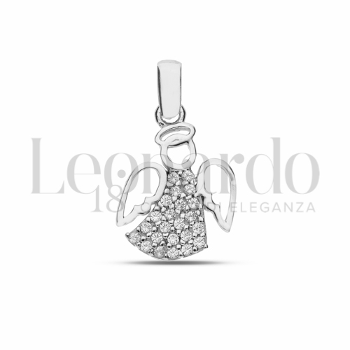 1° Misura con Zircone bianco in Oro Bianco da 1,4gr.