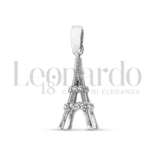 con Zircone bianco in Oro Bianco da 1,7gr.