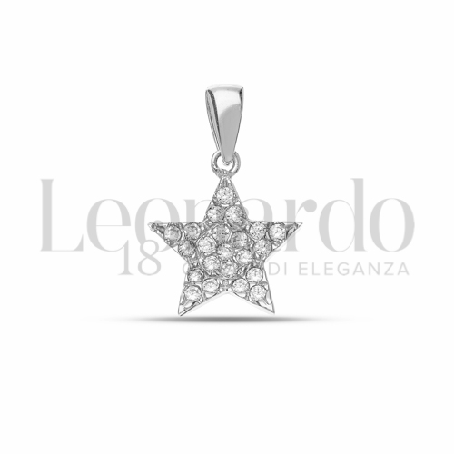 1° Misura con Zircone bianco in Oro Bianco da 0,9gr.