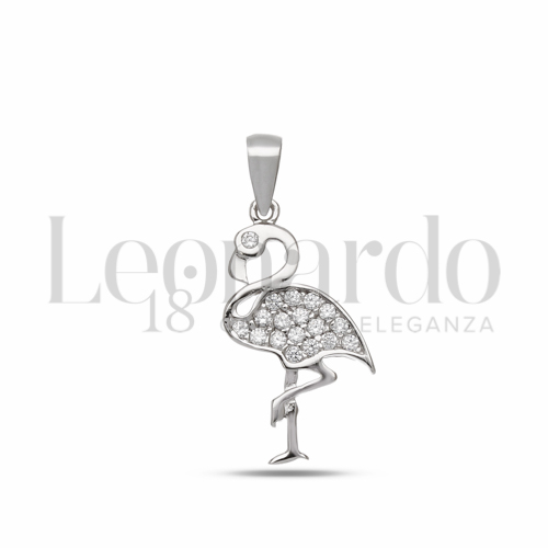 con Zircone bianco in Oro Bianco da 1,2gr.