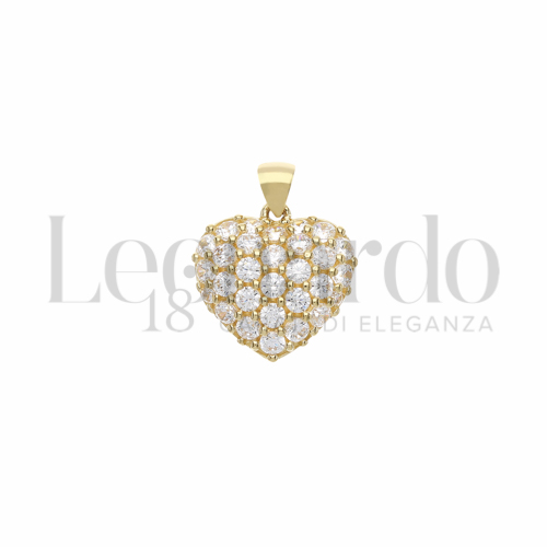3° Misura con Zircone bianco in Oro Giallo da 3gr.