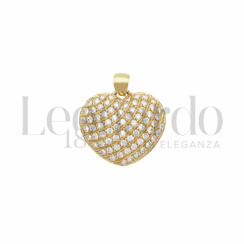 3° Misura con Zircone bianco in Oro Giallo da 3,4gr.