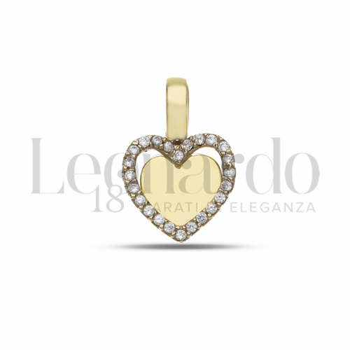 1° Misura con Zircone bianco in Oro Giallo da 0,8gr.