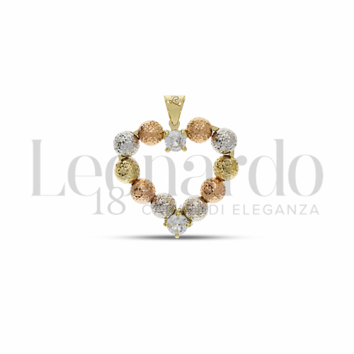 1° Misura con Zircone bianco in Oro Giallo, Oro Bianco e Oro Rosa da 2,2gr.