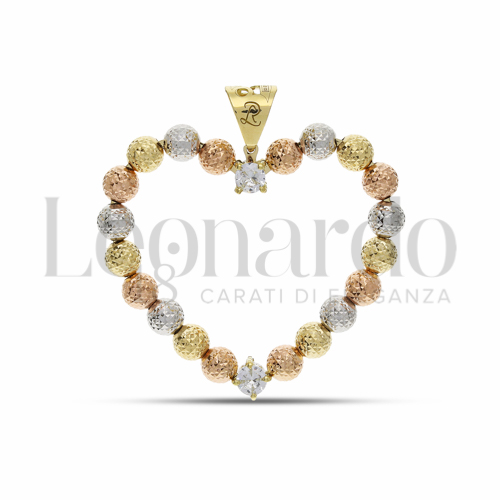 3° Misura con Zircone bianco in Oro Giallo, Oro Bianco e Oro Rosa da 3,5gr.