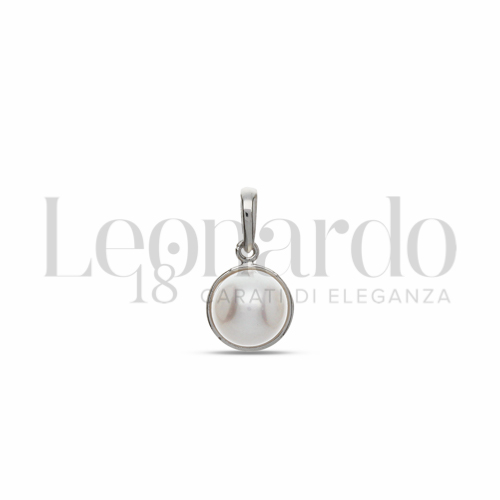 con Perla in Oro Bianco da 1,3gr.