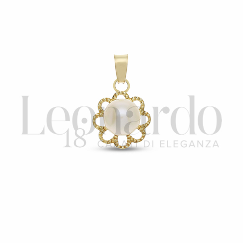 1° Misura con Perla in Oro Giallo da 0,6gr.