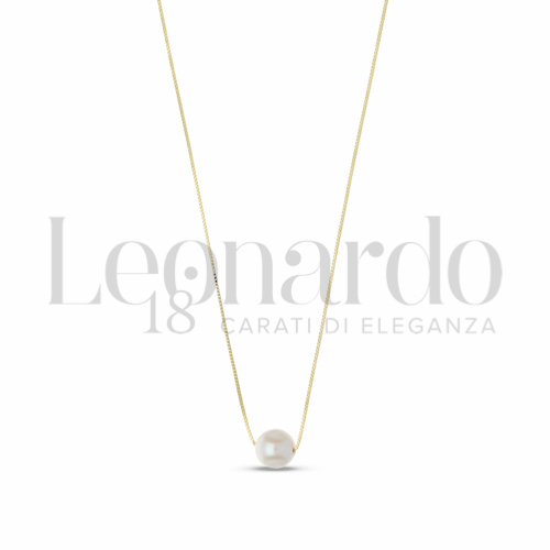 5,50 mm con Perla in Oro Giallo da 1,2gr.