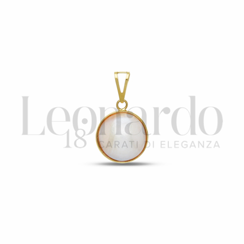 12 mm con Perla in Oro Giallo da 1,6gr.