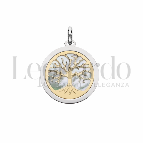 1° Misura con Madreperla in Oro Bianco e Oro Giallo da 1,4gr.