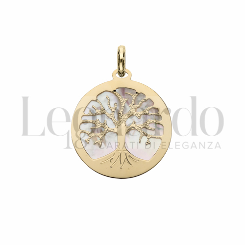 1° Misura con Madreperla in Oro Giallo da 1,6gr.