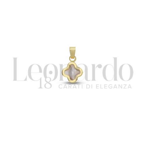 1° Misura con Madreperla in Oro Giallo da 0,5gr.