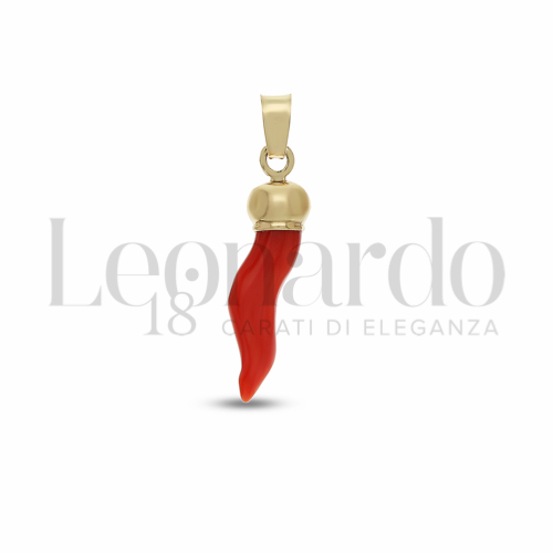 1° Misura con Corallo in Oro Giallo da 0,6gr.