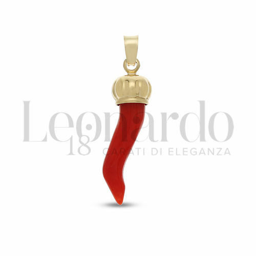 2° Misura con Corallo in Oro Giallo da 1,1gr.