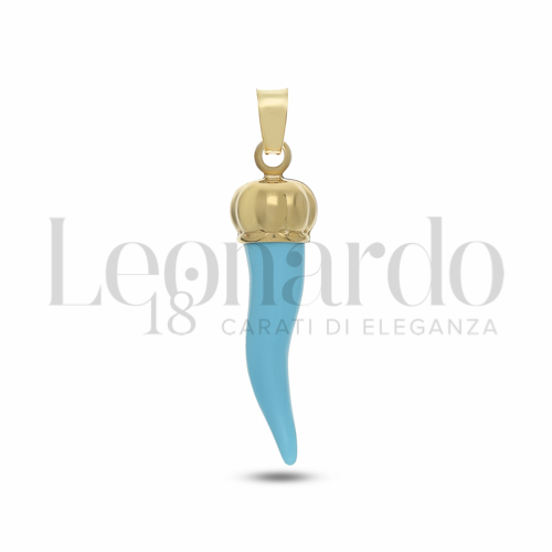 2° Misura con Turchese in Oro Giallo da 1gr.