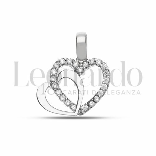 2° Misura con Pavé di zirconi bianchi in Oro Bianco da 0,9gr.