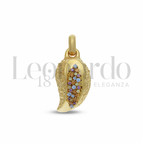 con Zirconi colorati - Rainbow in Oro Giallo da 5,9gr.