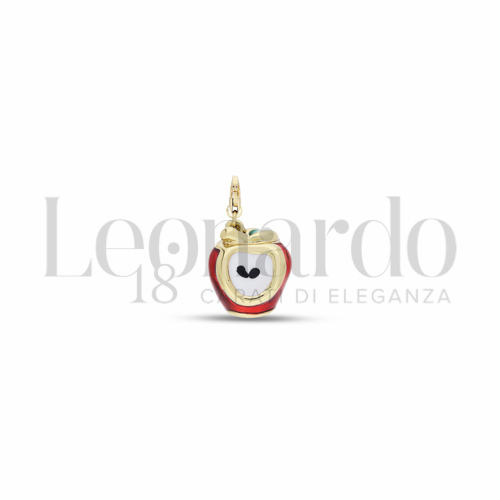 con Smalto rosso in Oro Giallo da 1,7gr.