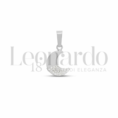 2° Misura con Mezzo pavè di resina e zirconi in Oro Bianco da 0,5gr.