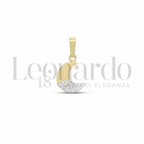 2° Misura con Mezzo pavè di resina e zirconi in Oro Giallo da 0,5gr.