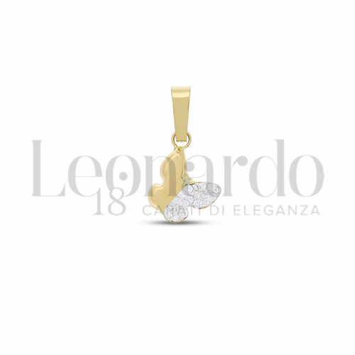 1° Misura con Mezzo pavè di resina e zirconi in Oro Giallo da 0,4gr.