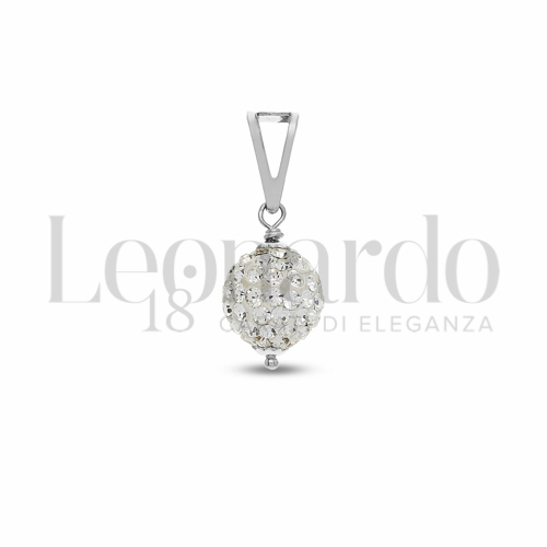 1° Misura con Resina e zirconi in Oro Bianco da 0,7gr.