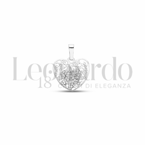 1° Misura con Resina e zirconi in Oro Bianco da 0,6gr.
