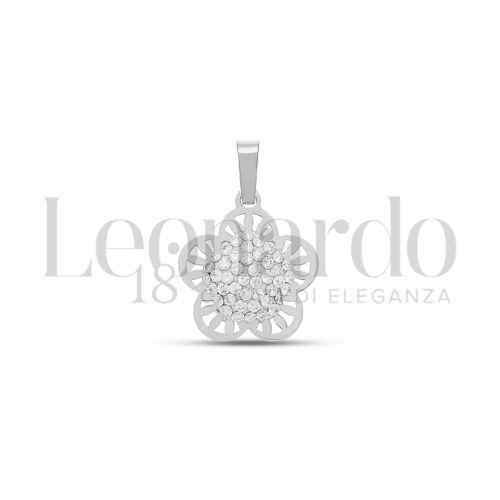 1° Misura con Resina e zirconi in Oro Bianco da 1gr.