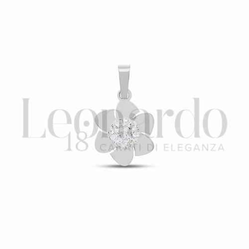 1° Misura con Resina e zirconi in Oro Bianco da 0,5gr.