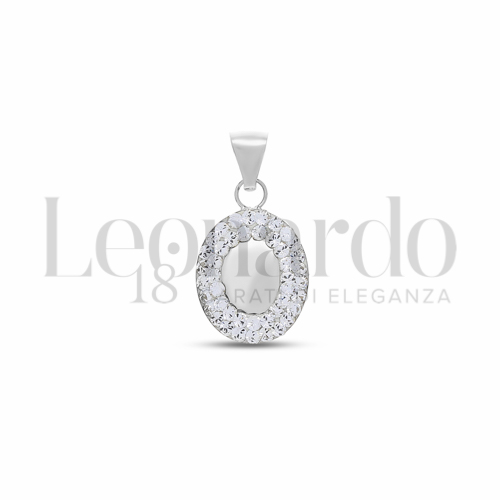 1° Misura con Resina e zirconi in Oro Bianco da 0,6gr.