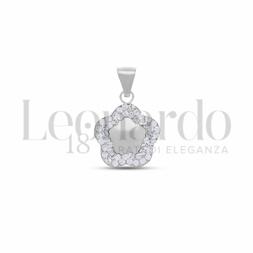 1° Misura con Resina e zirconi in Oro Bianco da 1gr.