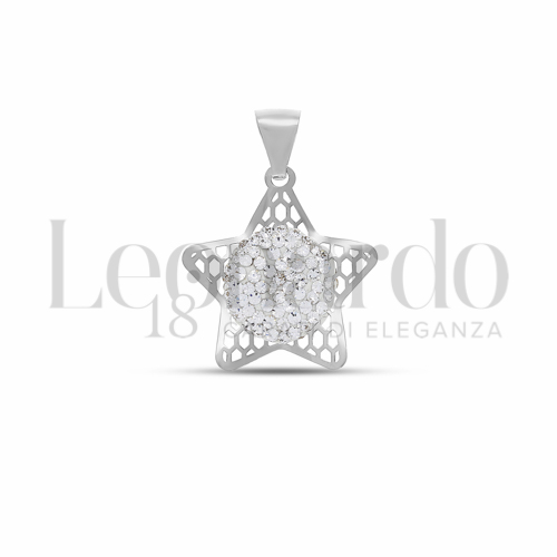 1° Misura con Resina e zirconi in Oro Bianco da 0,7gr.