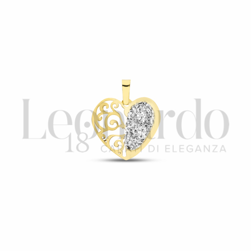 2° Misura con Resina e zirconi in Oro Giallo da 0,8gr.