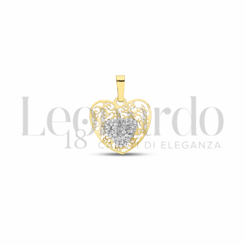 1° Misura con Resina e zirconi in Oro Giallo da 0,6gr.