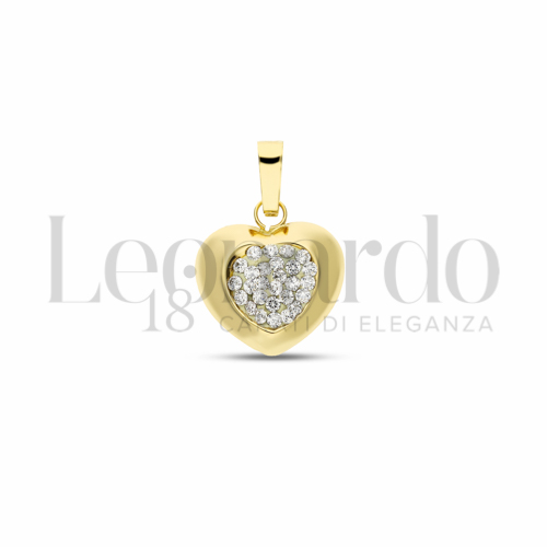 1° Misura con Resina e zirconi in Oro Giallo da 0,6gr.