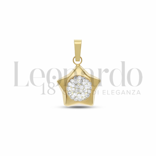 1° Misura con Resina e zirconi in Oro Giallo da 0,7gr.