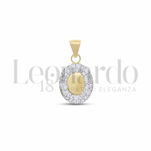 1° Misura con Resina e zirconi in Oro Giallo da 0,6gr.