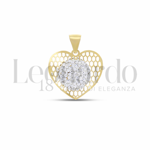 1° Misura con Resina e zirconi in Oro Giallo da 0,8gr.