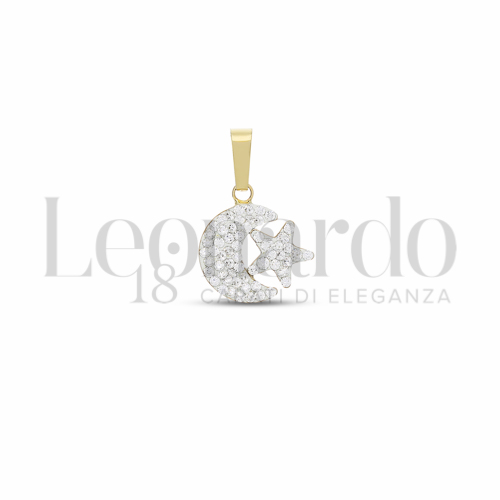 1° Misura con Resina e zirconi in Oro Giallo da 0,7gr.