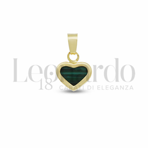 1&deg; Misura con Malachite in Oro Giallo da 0,4gr.