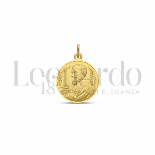Misura o diametro 18 mm in Oro Giallo da 3,9gr.