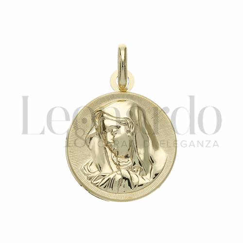 Misura o diametro 18 mm in Oro Giallo da 2,6gr.