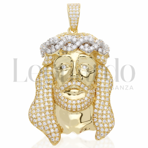 Misura o diametro 3° Misura con Zircone bianco in Oro Giallo e Oro Bianco da 20,4gr.