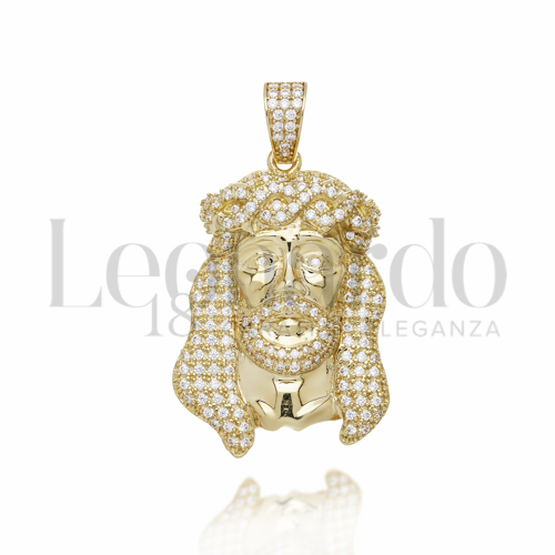 Misura o diametro 2° Misura con Zircone bianco in Oro Giallo da 11,1gr.