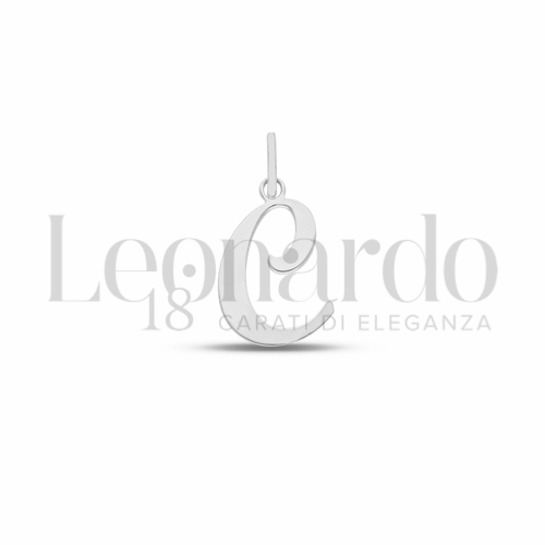 C Lettera in Oro Bianco da 0,6gr.