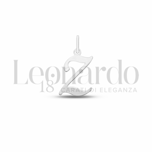 Z Lettera in Oro Bianco da 0,6gr.