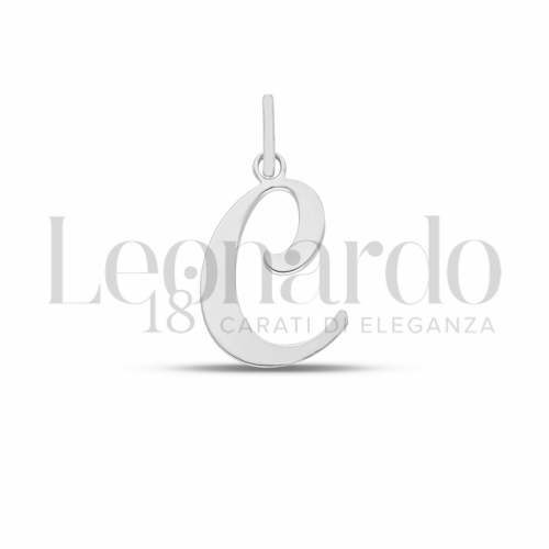 C Lettera in Oro Bianco da 0,7gr.