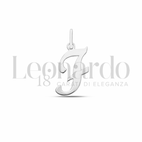 F Lettera in Oro Bianco da 0,8gr.