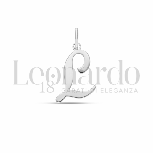 L Lettera in Oro Bianco da 0,7gr.